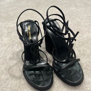 Saint Laurent Cassandra Wedge Heels size EU 39